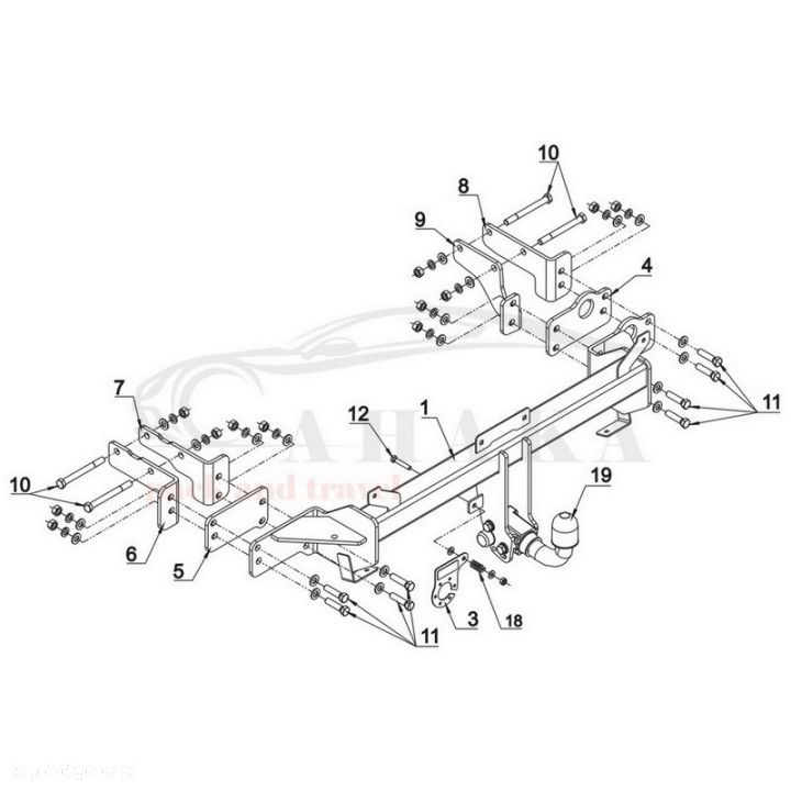 Hak Holowniczy Automat Do Kia Sorento 2015-2017 - 3
