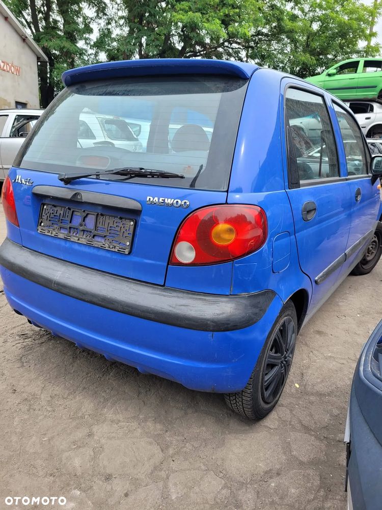 Na części: Daewoo Matiz Rok 2004 Pojemność 995 Moc 47 kw Benzyna - 2