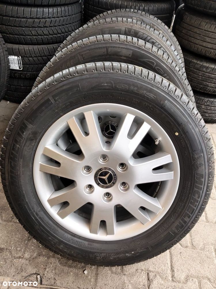 Nowe demo koła aluminiowe letnie oryginalne Mercedes sprinter 235/60/17c Michelin 6x130 2023/24r - 2