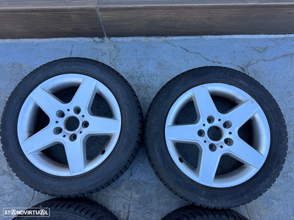 Jantes R16 5x120 BMW com pneus - 2