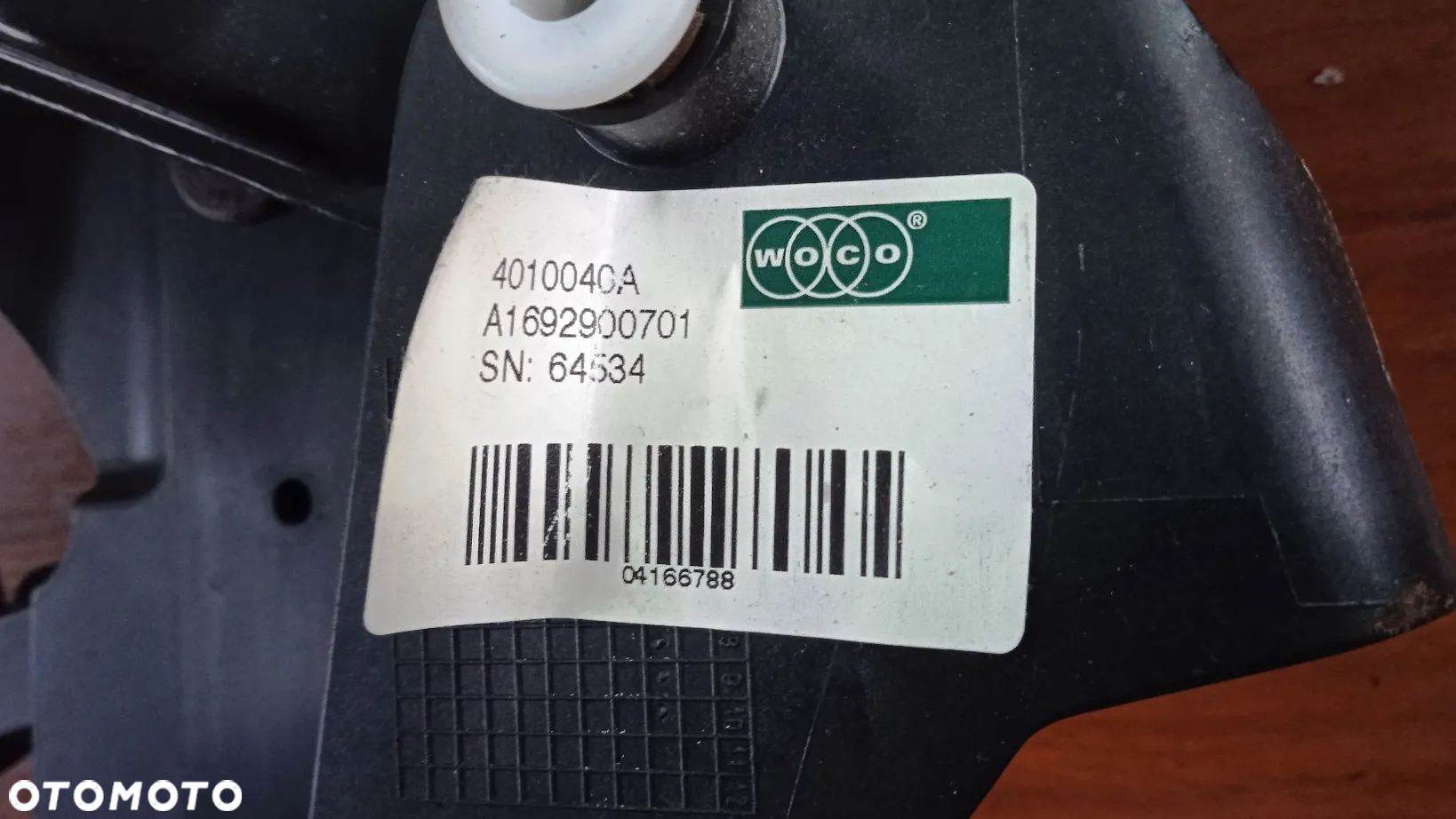 Pedał Gazu Sprzęgła Hamulca Mercedes A170 W169 1.6 B - 5