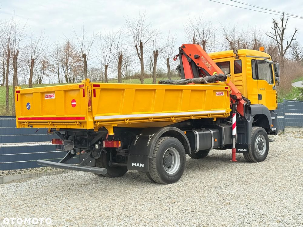 MAN * MAN TGA 18-410 * KIPER WYWROTKA * 4x4 * HDS Palfinger PK16500* Sprowadzony* Bardzo Dobry Stan * - 33