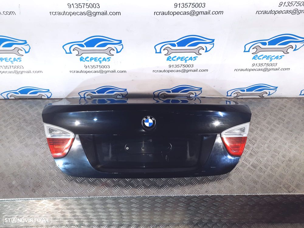 PORTA TAMPA MALA BMW SERIE 3 E90 41627151491 7151491 FECHO PUXADOR LUZ 3º STOP - 6