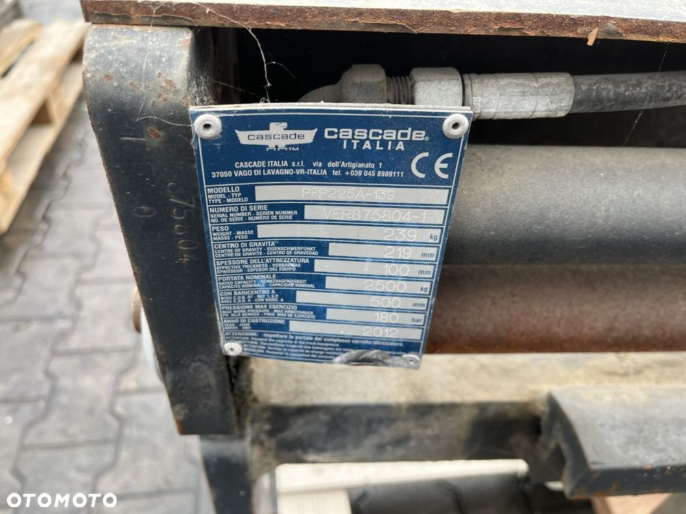 Pozycjoner wideł 2,5T 2A Cascade PFP225A ID OS1861 - 5