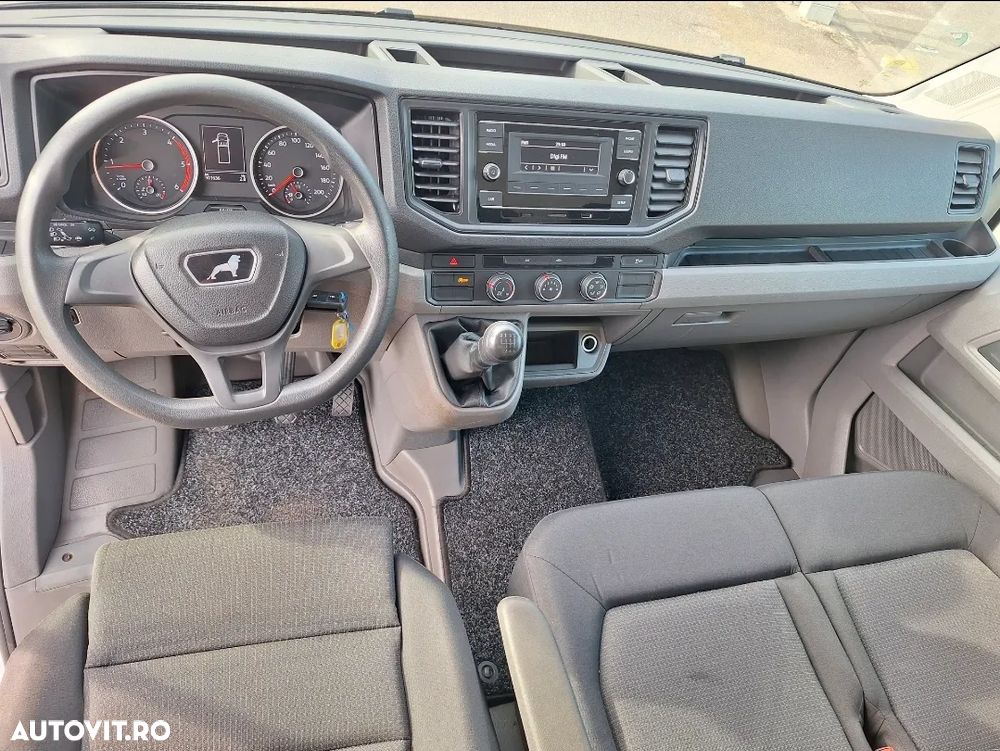 MAN TGE / Vw Crafter 2.0 TDI MAXI 2020 Platforma/ Carosata cu obloane aluminiu Clima AC - 9