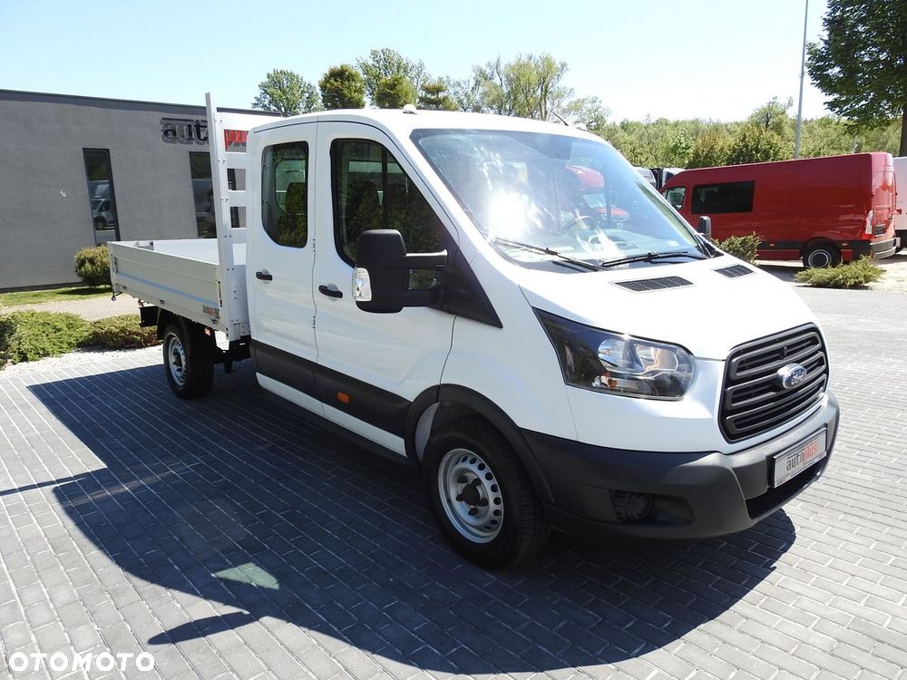 Ford TRANSIT SKRZYNIA PODWÓJNA KABINA DOKA 7 MIEJSC KLIMATYZACJA  130KM - 5