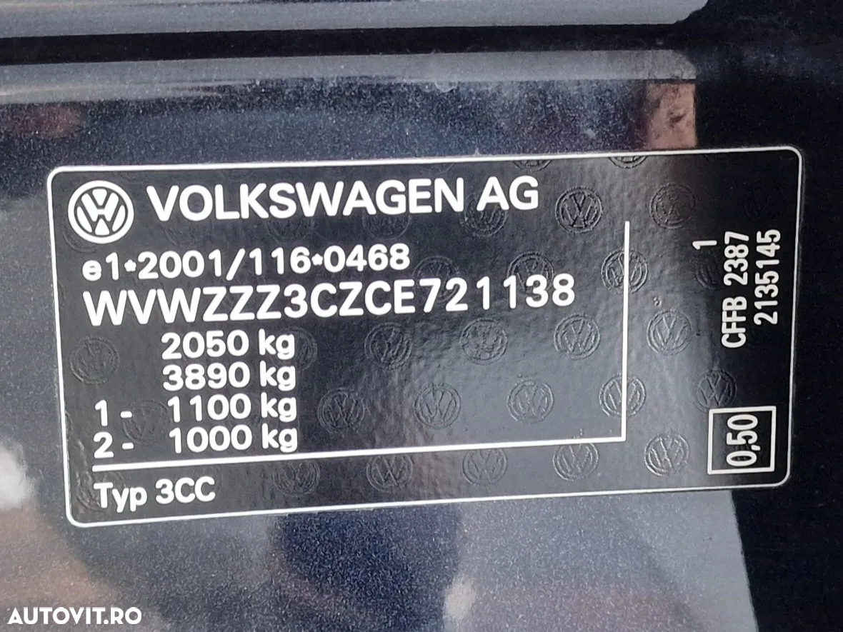 Volkswagen Passat CC 2.0 TDI BlueMotion Technology - 30