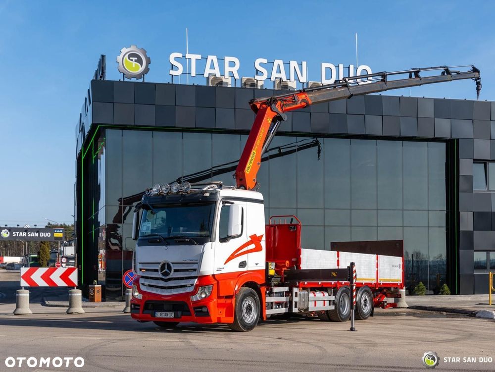 Mercedes-Benz ACTROS 2542 6x2 Palfinger PK 22002 EH HDS Żuraw Rotatot Winda - 2