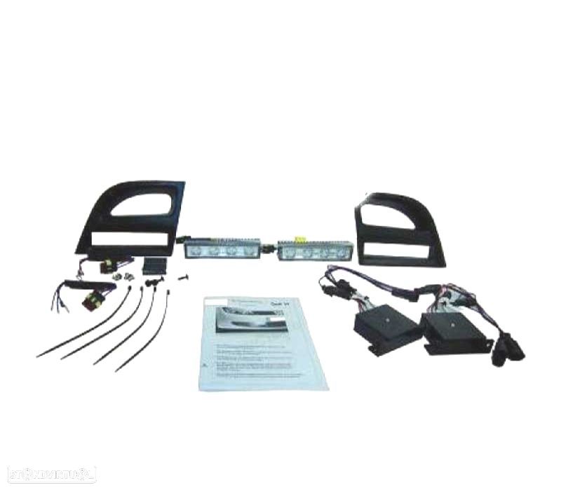 LUZ DIURNA VOLKSWAGEN VW GOLF 6 MK VI 08-12 CLARO NEGRO - 2