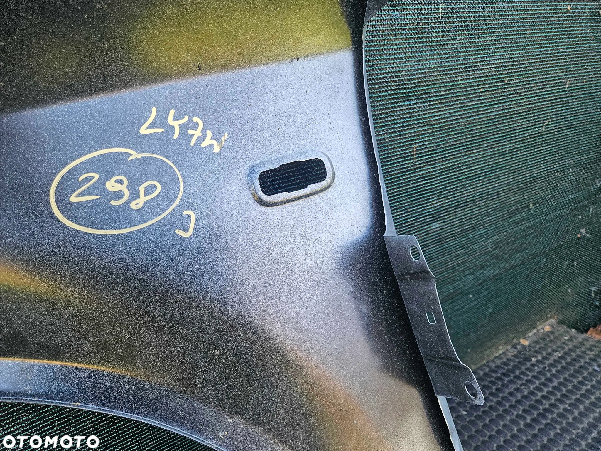 Błotnik Nadkole Przod Przedni LY7W Srebrny Prawy Audi A4 B6 Sedan Kombi - 29