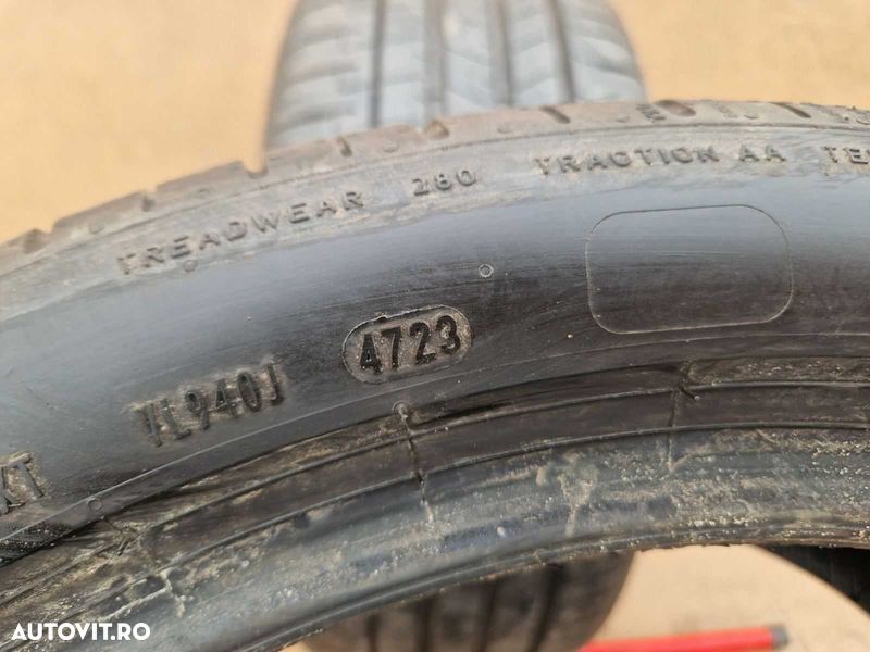 2 Anvelope de vara Pirelli R19 255/40 DOT4723 - 8
