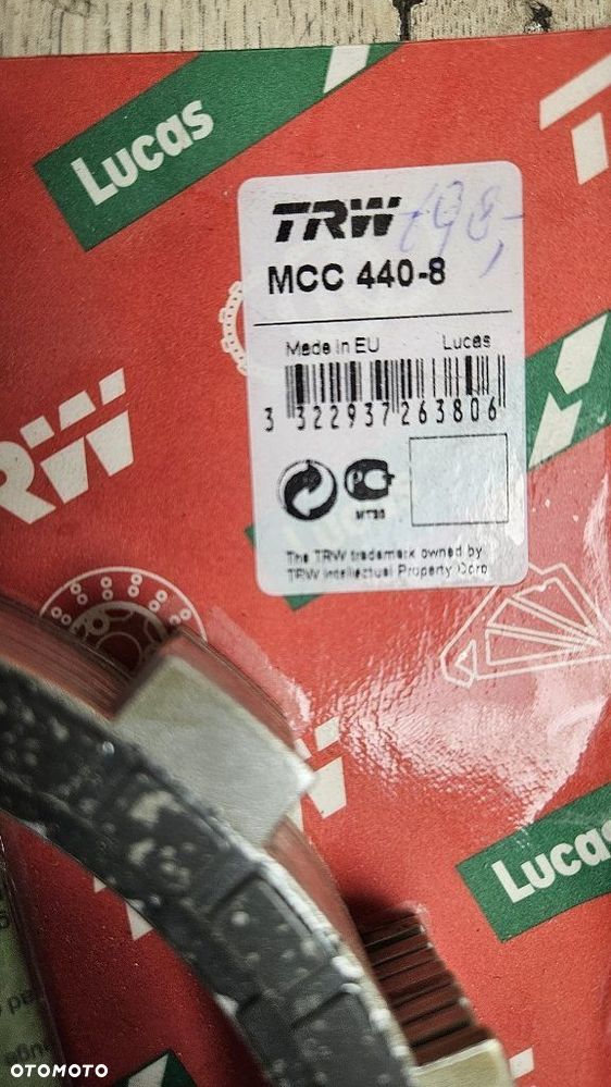 Tarcze sprzęgłowe TRW Lucas MCC 440-8 Yamaha YZF R1 - 2