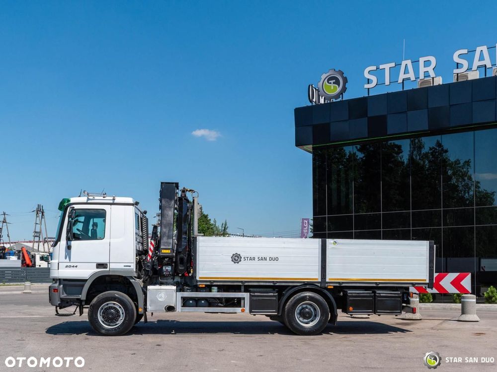 Mercedes-Benz Actros 2044A 4x4 Hiab 211 EP-5 HIDUO HDS Żuraw Crane - 8