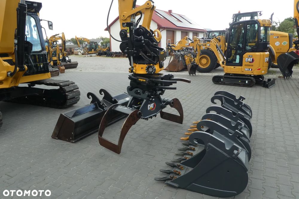 Caterpillar 309CR-07A ROTOTILIT ENGCON ZE SZCZYPCAMI PODWÓJNY - 9