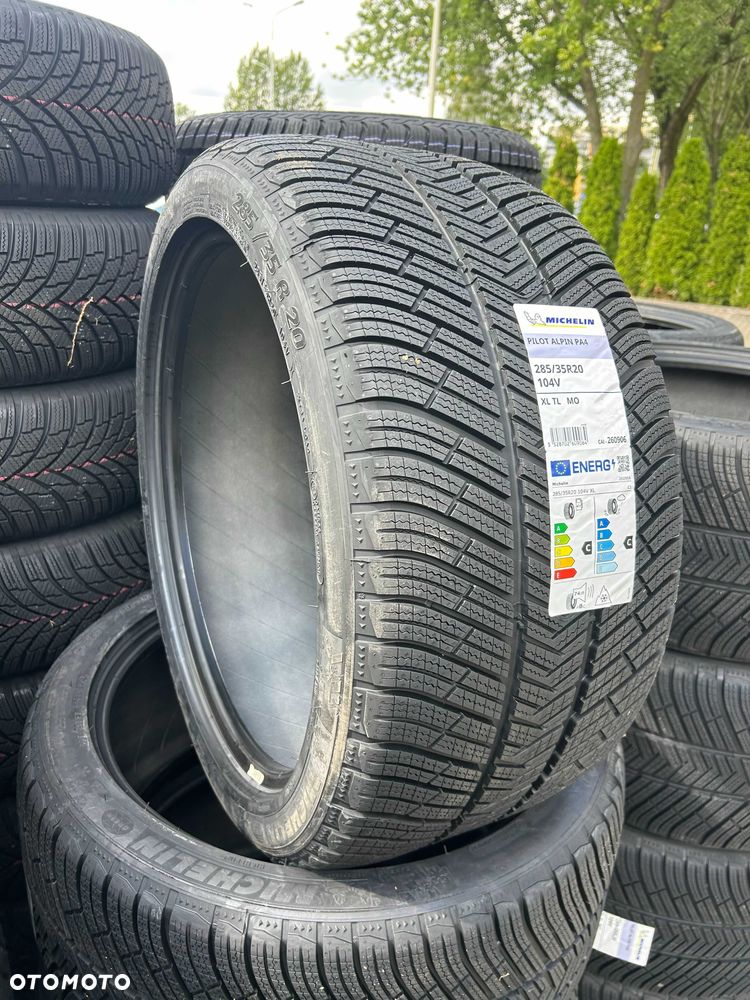 2x 285/35R20 Michelin Pilot Alpin PA4 MO 104 V opony zimowe - 2