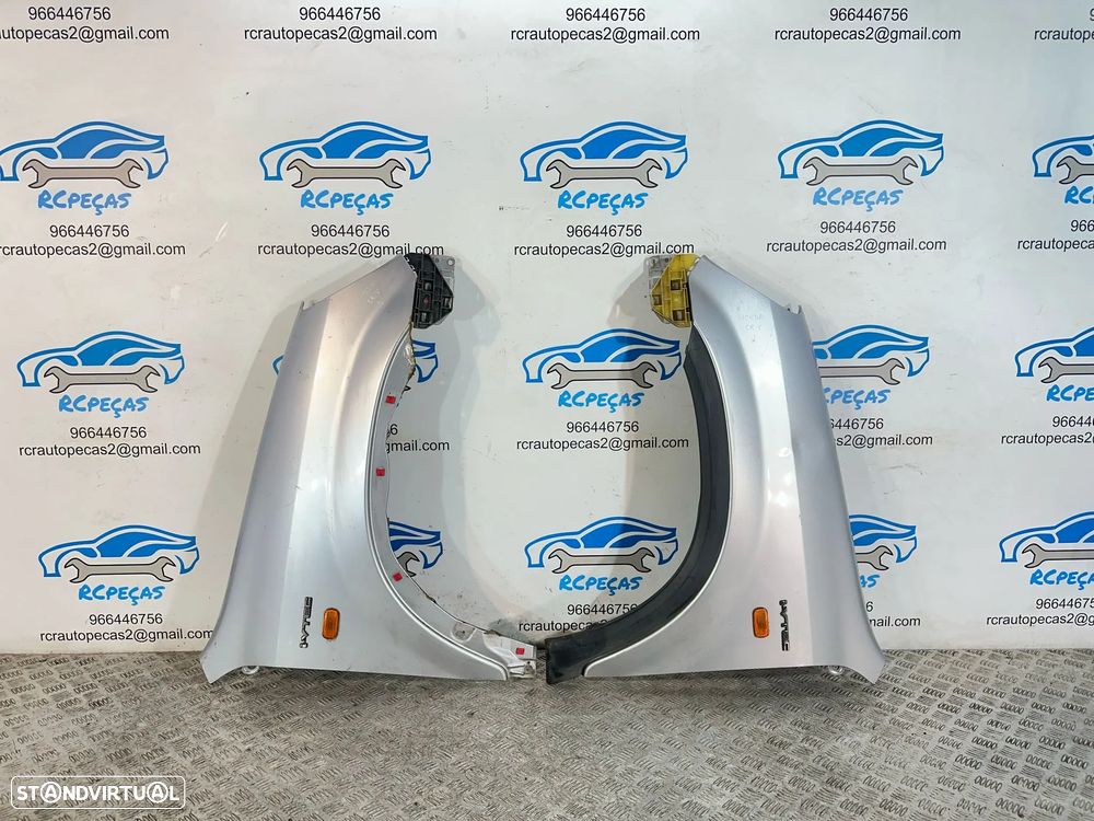 .Conjunto Guardalamas Frente Frontal Esquerdo Direito Honda CRV MK2 RD4 RD5 RD6 RD7 RD8 RD9 2001 - 2006 - 3