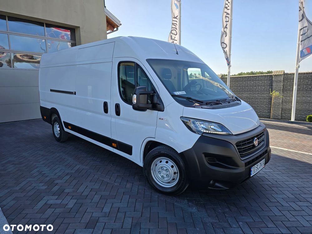 Fiat DUCATO L4H2 MAXI 1257Kg ŁADOWNOŚĆ SILNIK 2,3 IVECO POWER 180 KM SALON PL LEDY TEMPOMAT KAMERA COFANIA KLIMA AUOMATYCZNA SIEDZENIE KIEROWCY KOMFORTOWE, HYDRAULICZNE  OPONY ZIMA LATO SERWIS DO OSTATNIEGO Km STAN JAK NOWY - 4