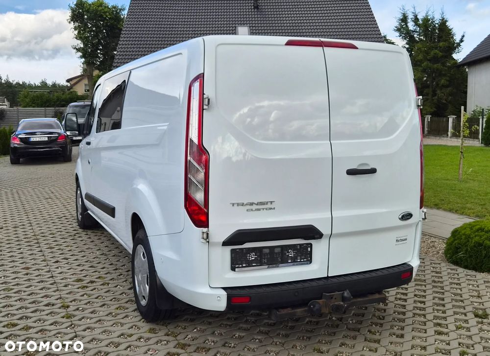 Ford Transit Custom L2H1 Brygadówka 6 osobowy 2.0d 170KM NAVI KAMERA - 35