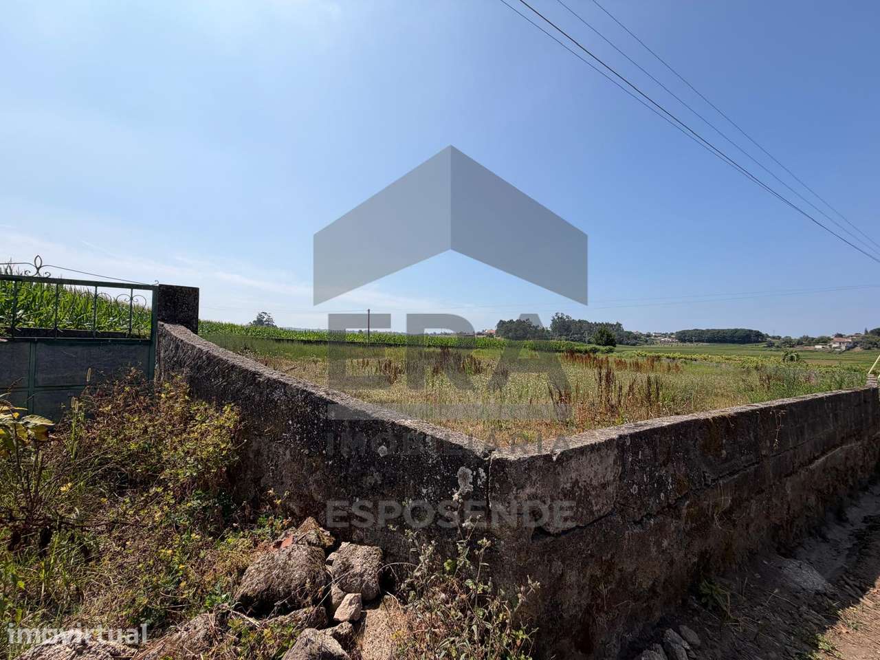 Terreno c/ parte de construção, Cristelo, Barcelos - Grande imagem: 4/4