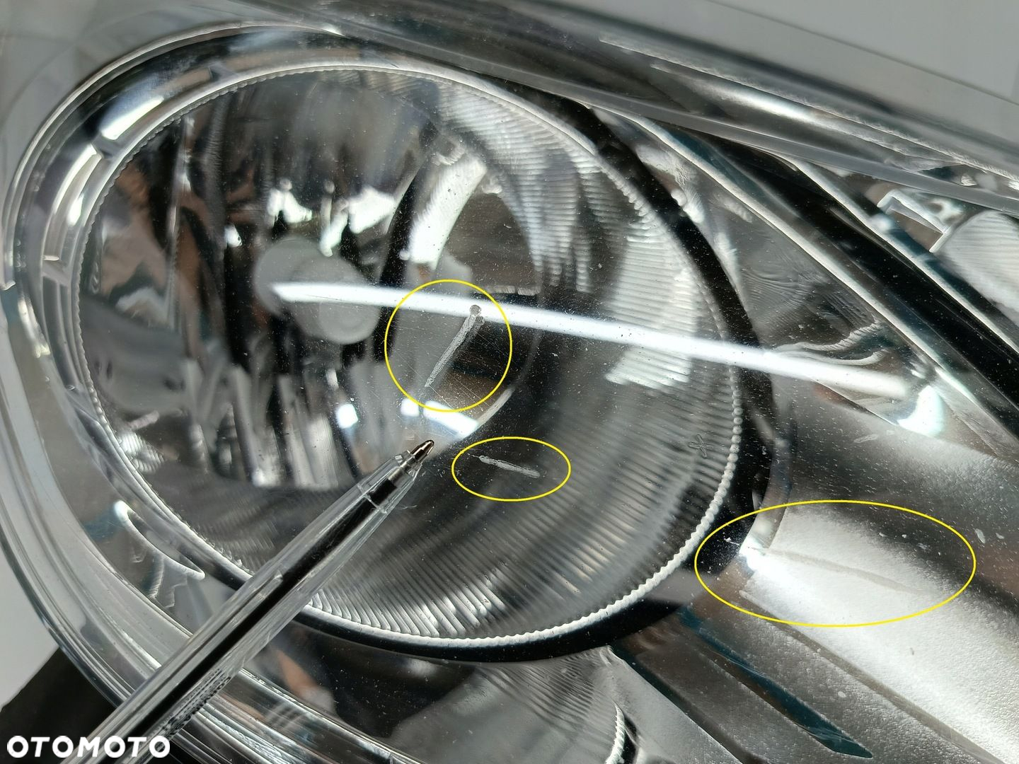 CITROEN C3 II DS3 LIFT 13- LAMPA PRAWA PRZÓD PRZEDNIA ZWYKŁA 9677033880 - 6