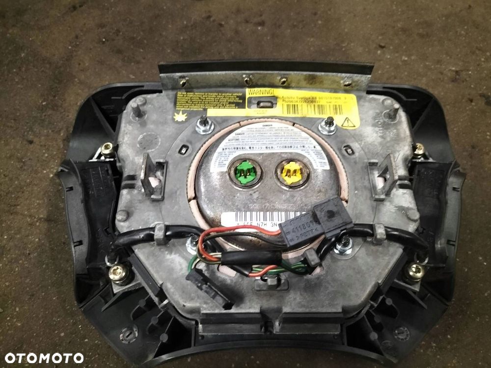 ZESTAW AIRBAG POSTRZAŁOWY DESAKA PODUSZKA PASY AIRBAG  SAAB 9-5 I - 5