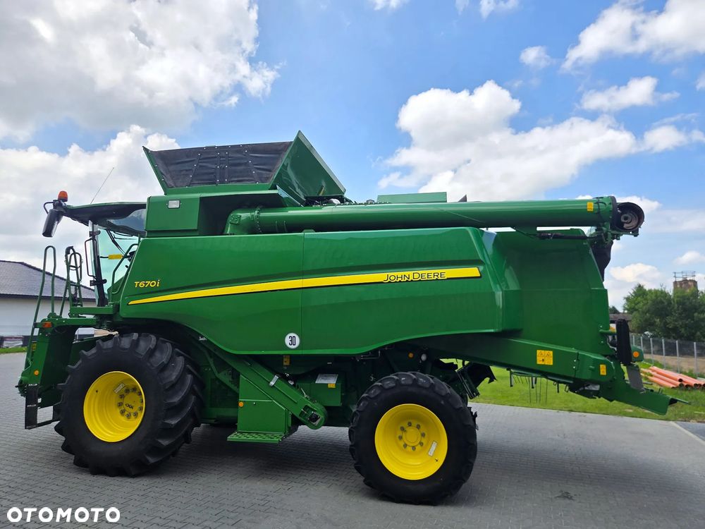 John Deere T670i 2018 Rok, heder 730X, GPS, Najnowsza i Najbogatsza Wersja, Nie Malowany, Stan Idealny - 8