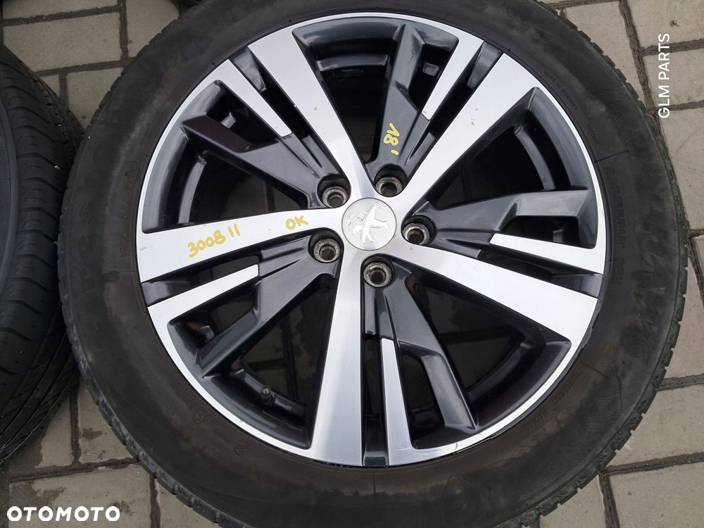 peugeot 3008 ii felgi koła aluminiowe18" 9809687377 5x108 - 2