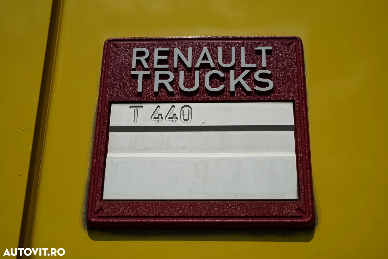 Renault T 440 / 13 LITRI / RETARDER / I-PARK COOL / JANTE DIN ALIAJ / IMPORTAT / CONTRACT POST-SERVICE - 22