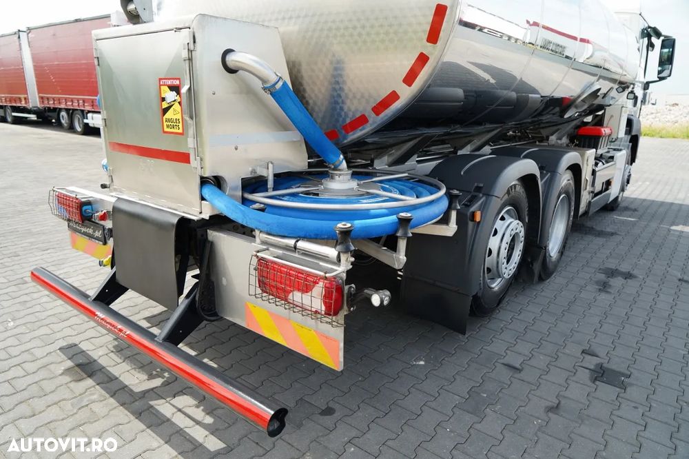 MAN TGS 460 / CISTERNĂ 15.000 L / 6x4 / 6x2 / 4x4 / PUNȚĂ RIDICATĂ / EURO 6 / - 13