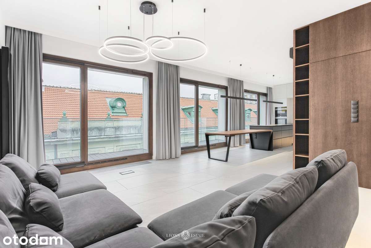 Apartament w sercu miasta skryty wśród zieleni
