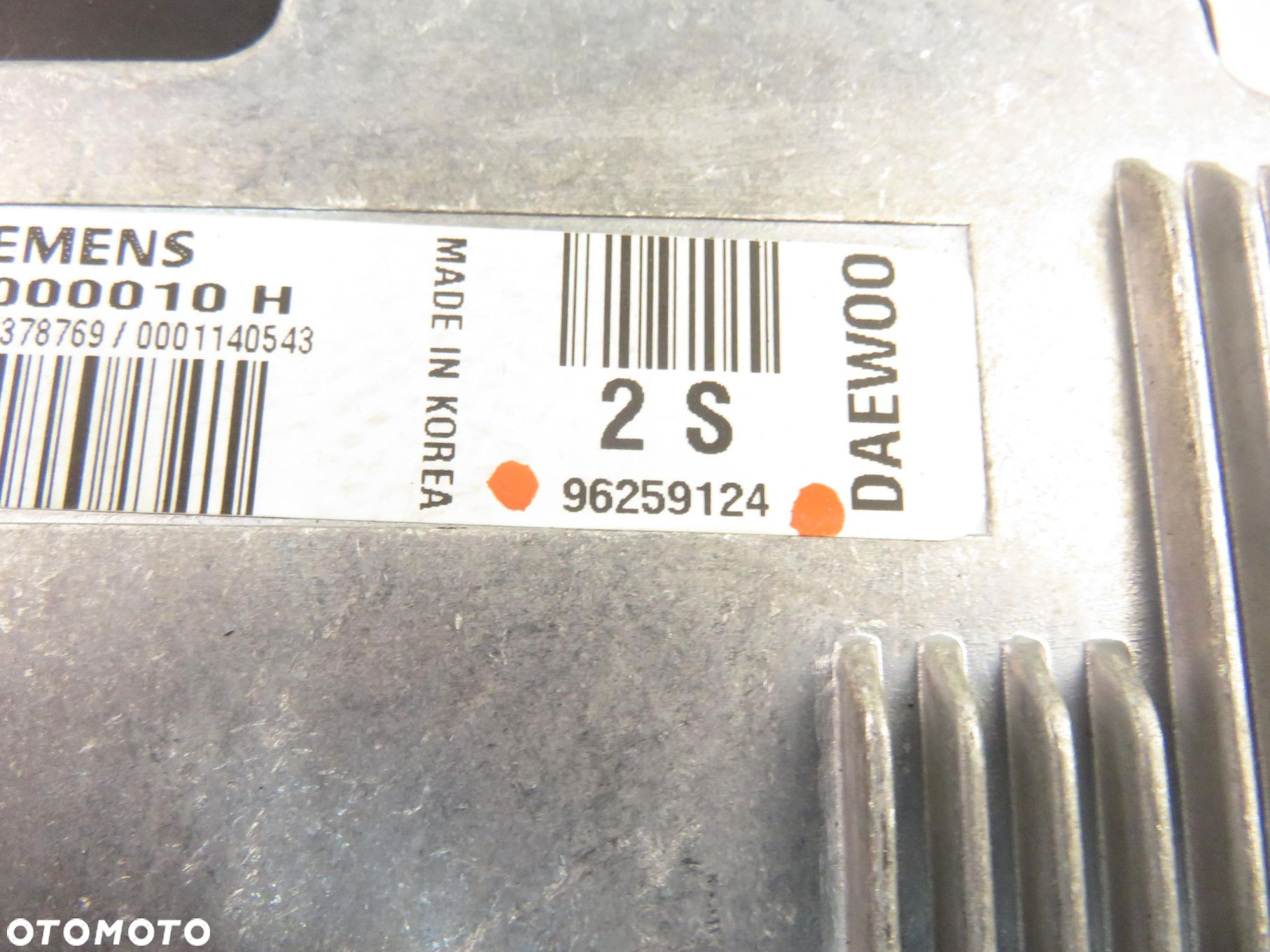 STACYJKA STEROWNIK DAEWOO MATIZ (M100, M150) 0.8  96259124 96315230 7848651 - 10