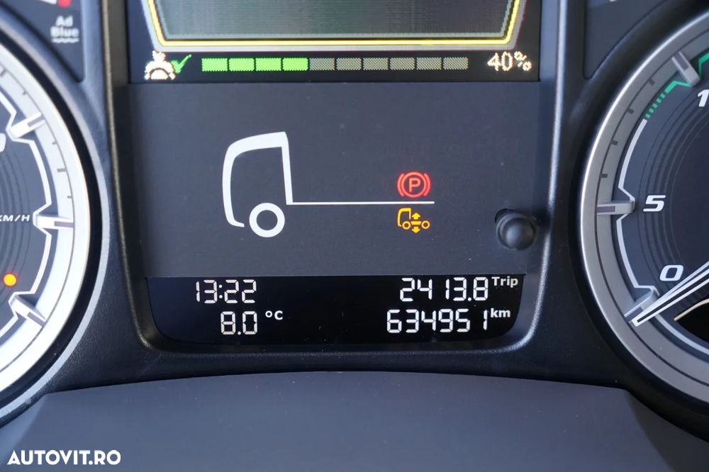 DAF CF 450 / COMBINAȚIE TANDEM / CONTAINER / 120 M3 / TRANSPORTABIL / 4X2 / REMORCA LECI / SAF / PODEA REZISTENTĂ - 39