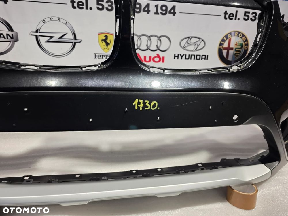 BMW X1 F48 15- ZDERZAK PRZEDNI PRZÓD NA 6xPDC , NR 51117354815 / 7354815 , NR AUKCJI NZ1730 - 12