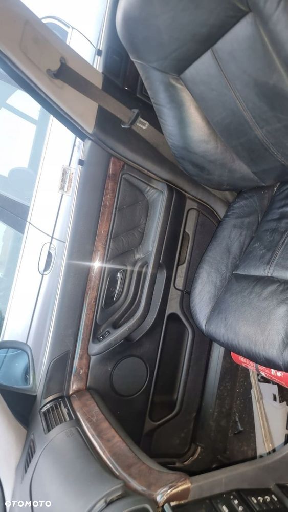 FOTEL FOTELE KANAPA BOCZKI SKÓRA ELEK. BMW 7 E38 CZARNY - 3