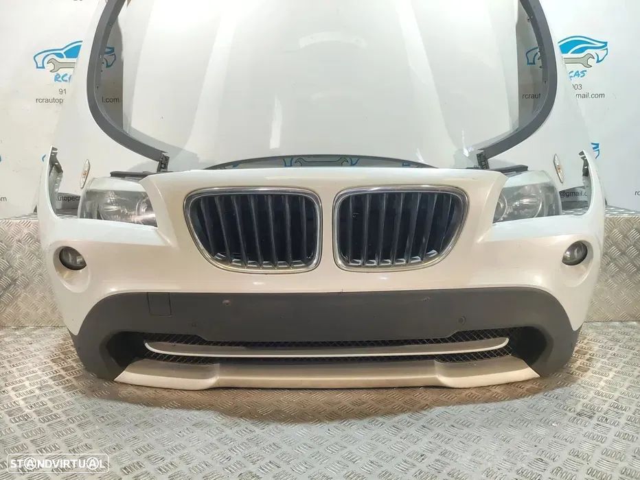 Frente Completa BMW X1 E84 - 2009 a 2015 - Parachoques | Guarda Lamas | Capot | Grelhas | Radiadores | Reforço | Fibra | Oticas | Sensores Estacionamento | Ventilador | S X Drive | Parachoque | Lama | Otica - 4