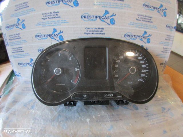 Quadrante 6R0920861G VW POLO 5 6R 2012 1.2TDI 75CV 5P CINZA KM/H DIGITAL - 1