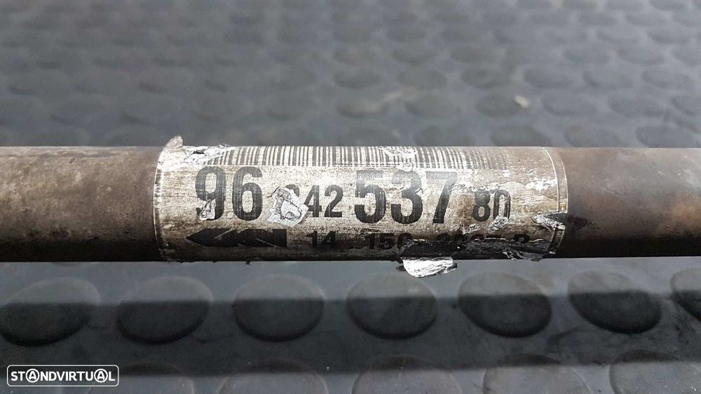 TRANSMISSÃO FRENTE ESQUERDA CITROEN C3 1.4 HDI EXCLUSIVE - 5