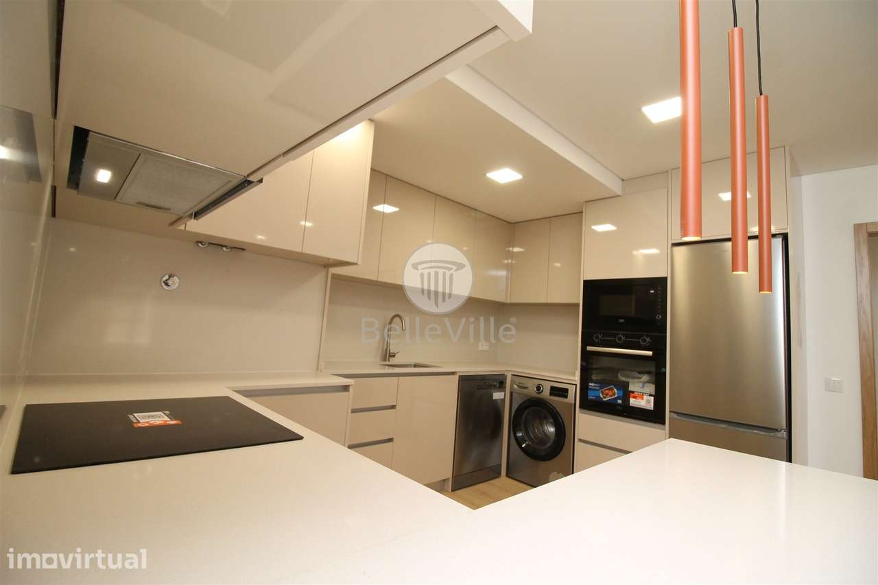 Apartamento T2+1 Remodelado, Terraço 80 m2 virado a poente, Ferreiros, - Grande imagem: 5/21