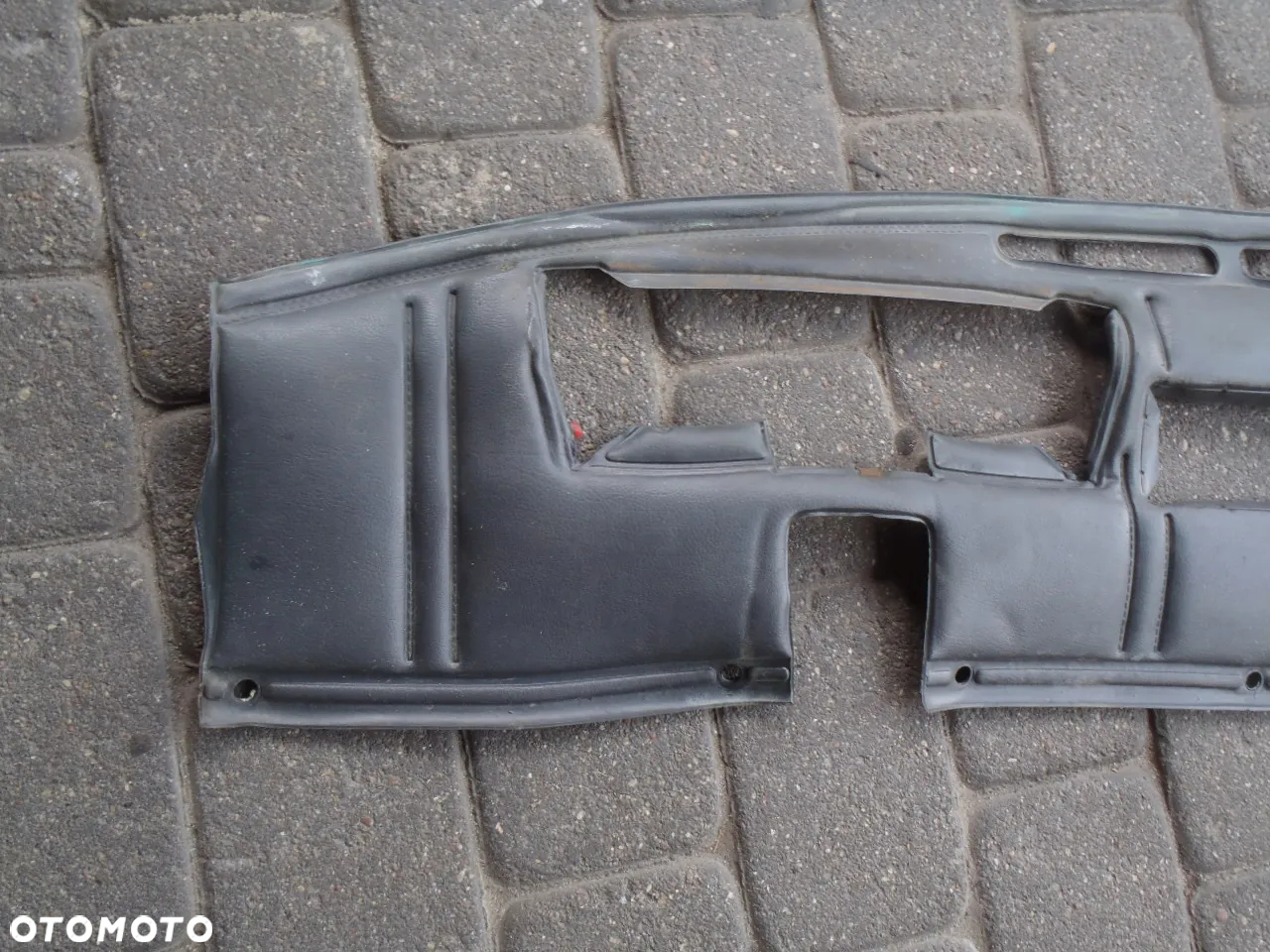 schowek półka nawiew cerata obicie  tunel środkowy fiat 126p maluch jak nowa - 8