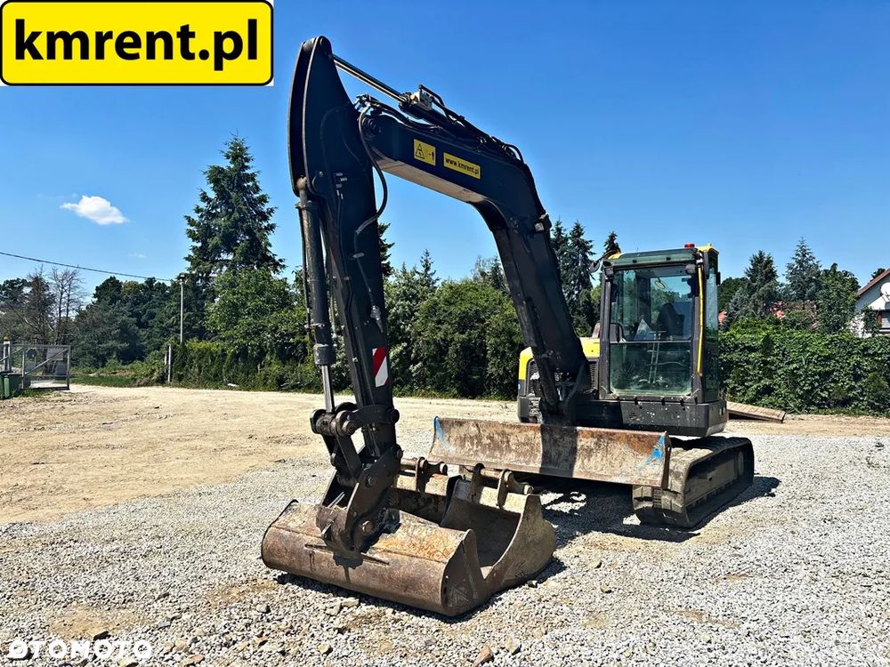 Volvo ECR 88 D KOPARKA GĄSIENICOWA 2020R. | JCB 8080, 8085 ,85 CAT 308 307, KOMATSU PC 88, MECALAC 8 MCR YANMAR VIO BOBCAT 80 - 17