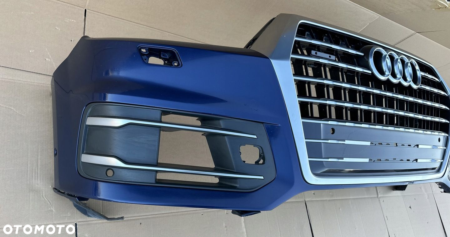 AUDI Q7 4M S LINE Zderzak Przód Przedni - 2