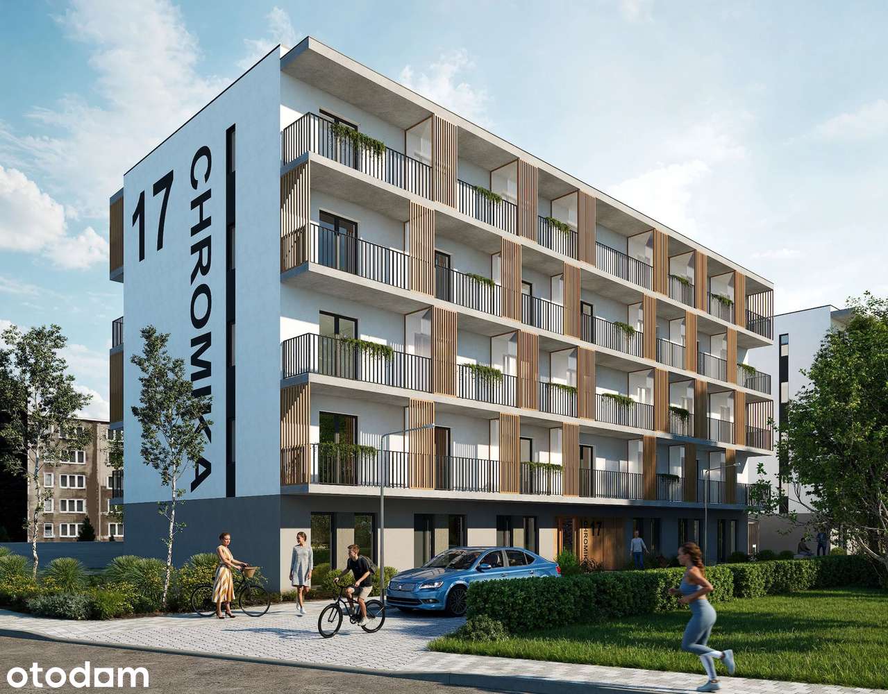 1-pokojowe mieszkanie 15m2 + balkon