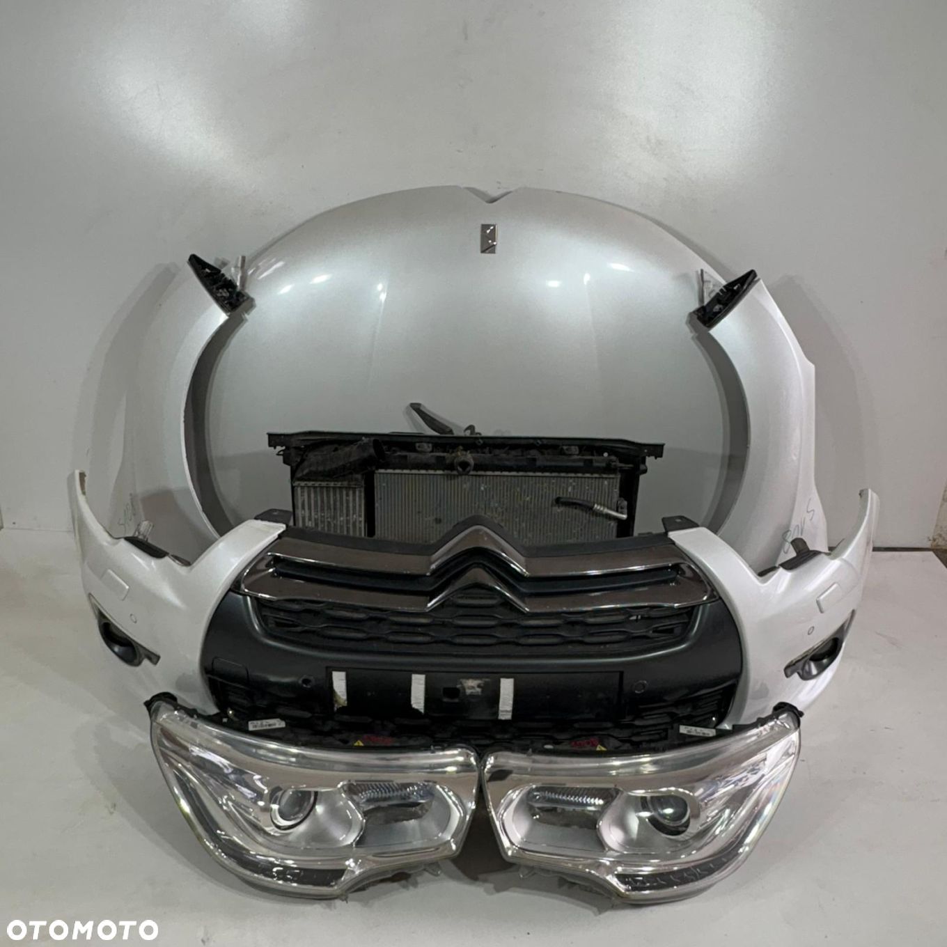 KOMPLETNY PRZÓD CITROEN DS4 KWE MASKA,ZDERZAK,BŁOTNIKI,PAS ,LAMPY - 1