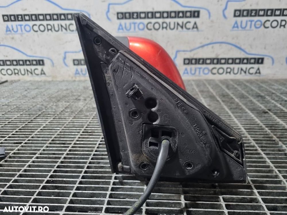 Oglinda stanga Renault Kadjar 2015 - 2018 4 Usi FLAME RED PEARL NNP (1317) Fara rabatare - 4