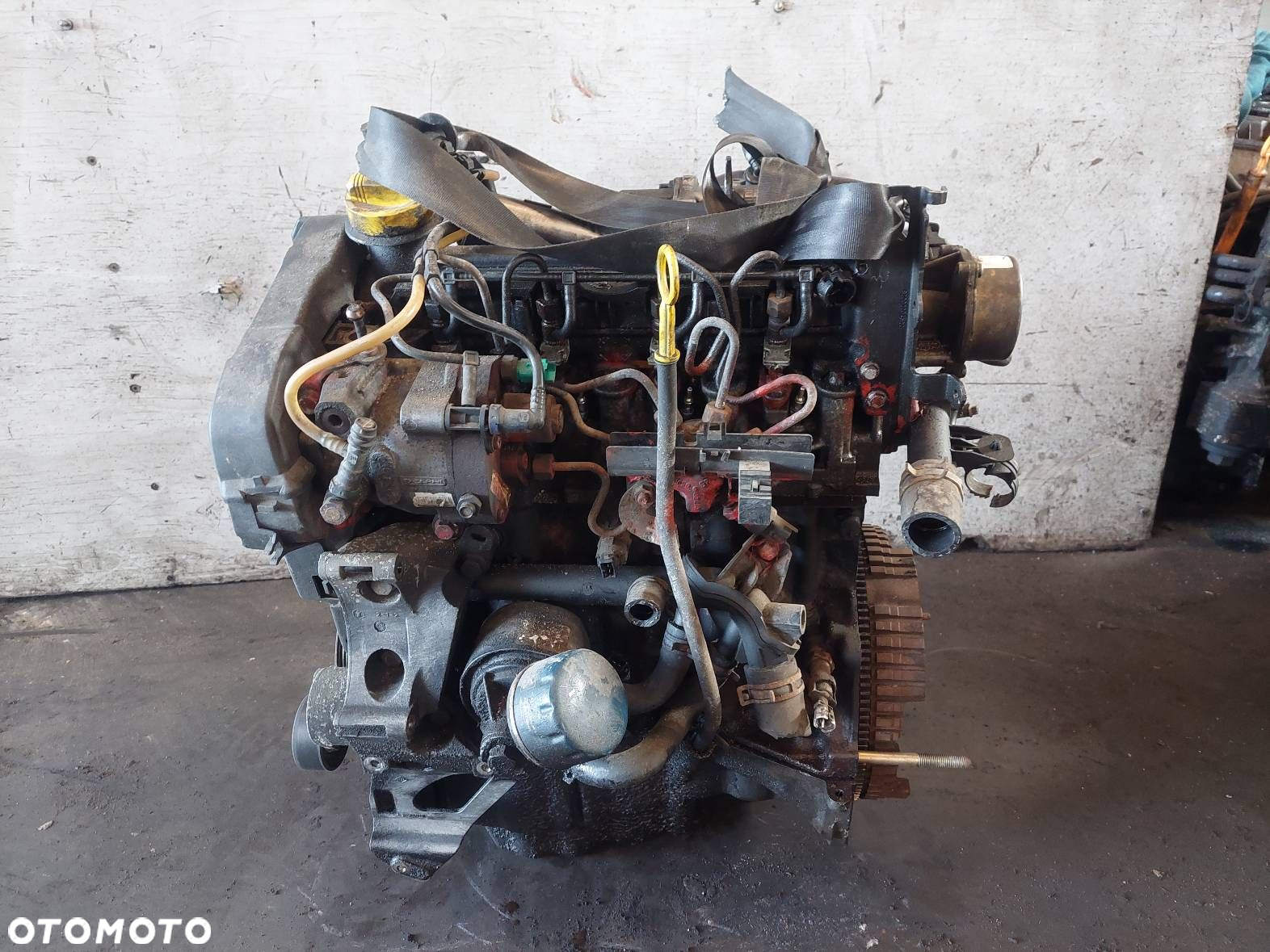 SILNIK DIESEL + POMPA WTRYSKI TURBO NISSAN MICRA K12 1.5 DCI K9K704 - 4