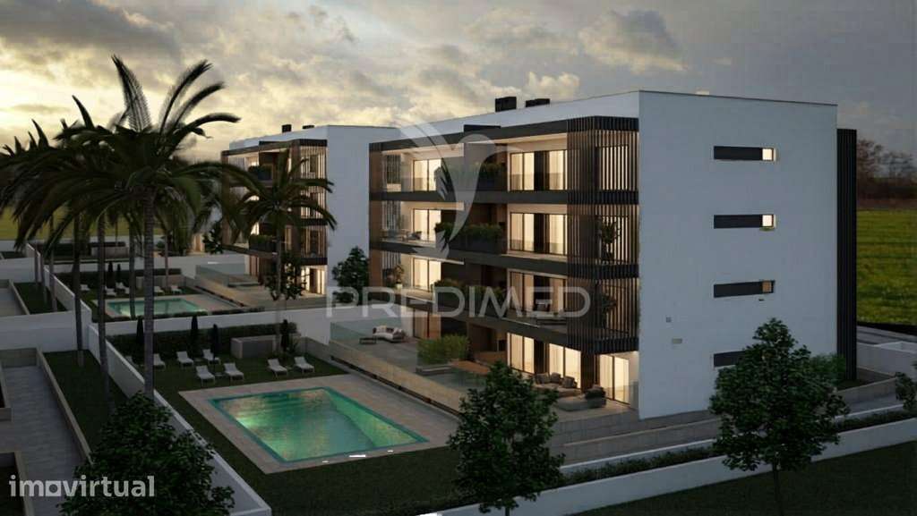 Luxuoso T2 em Condomínio Privado "Sesmarias Garden" com Piscina| El... - Grande imagem: 2/13