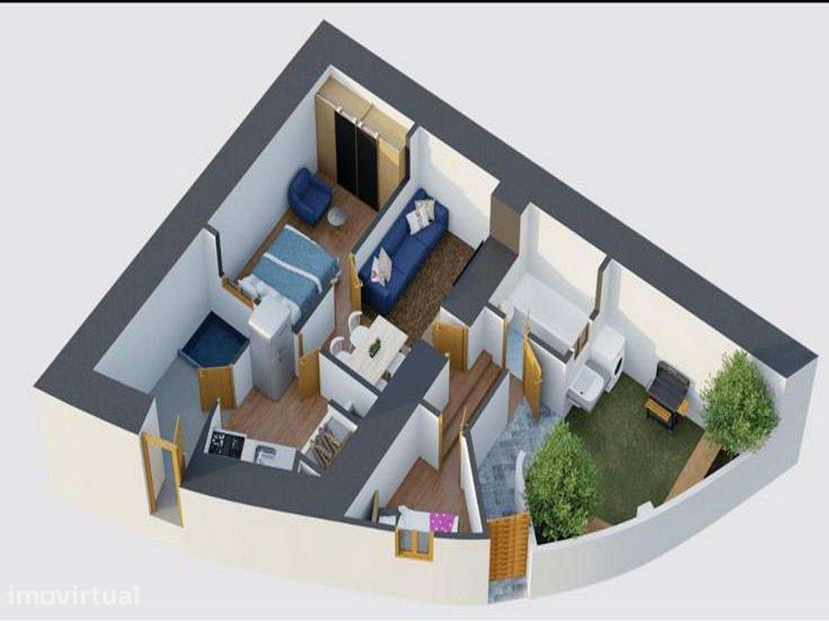 Moradia T2 com Logradouro em Alguber: O Seu Próximo Projeto de Sonh... - Grande imagem: 2/10