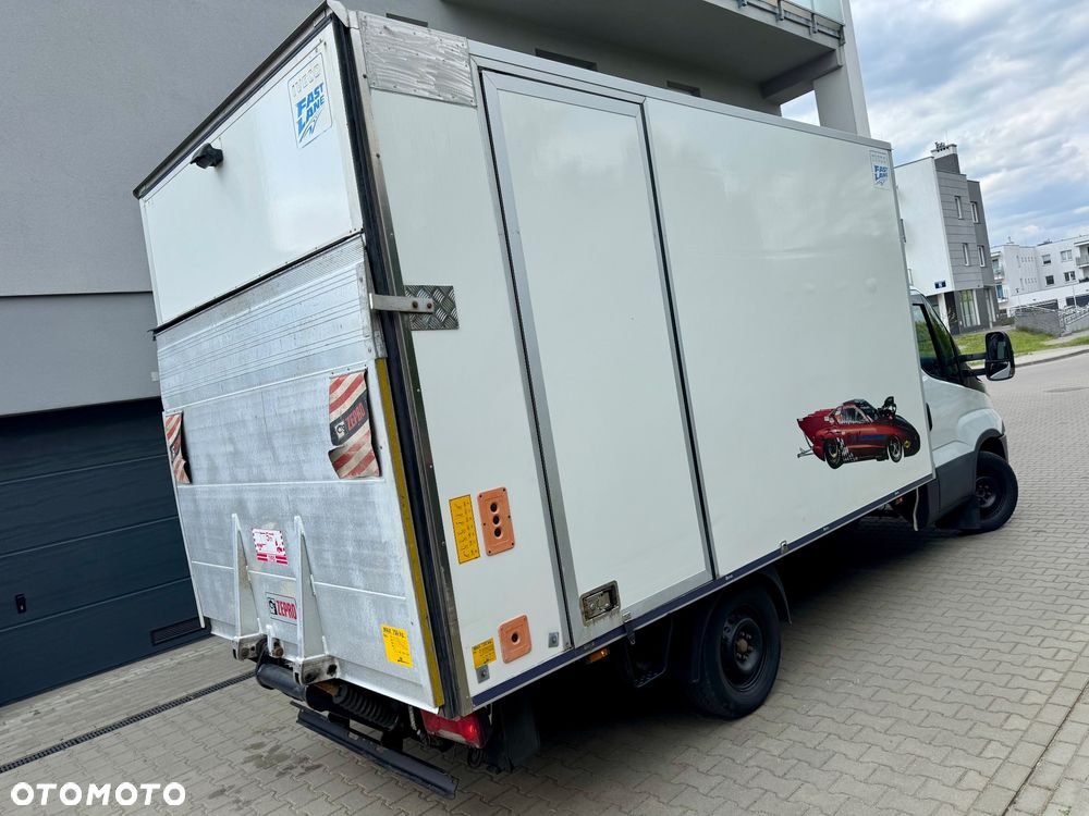Iveco Daily 35-160 kontener HI- Matic Automat 8HP Rampa ZEPRO najazd WINDA 36s16 - 34