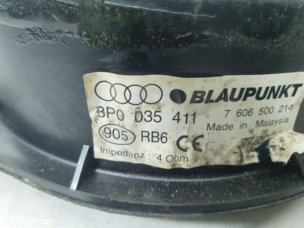 Boxa difuzor 8p0035411 Audi A3 8P  [din 2003 pana  2005] - 3