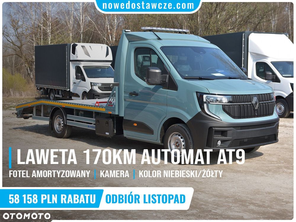 Renault Master 2.0 170KM Automat AT9 Autolaweta - 2